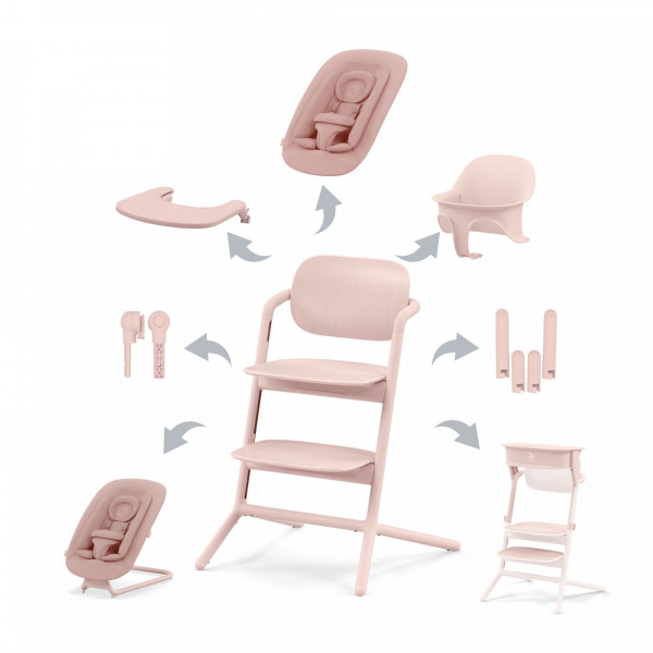 CYBEX Gold Lemo etetszk 6in1 - Pearl Pink